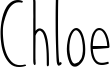 Chloe Font