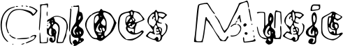 Chloes Music Font
