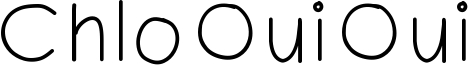 ChloOuiOui Font