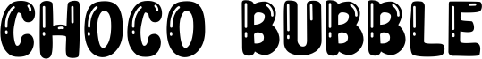 Choco Bubble Font