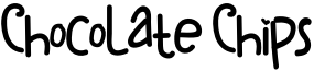ChocoLate Chips Font