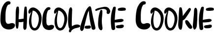 Chocolate Cookie Font