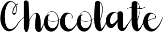 Chocolate Font
