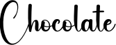 Chocolate Font