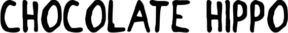 Chocolate Hippo Font