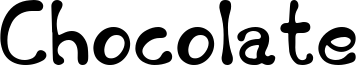 Chocolate Font