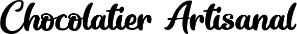 Chocolatier Artisanal Font