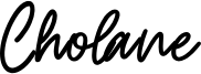 Cholane Font