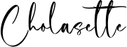 Cholasette Font