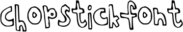 Chopstickfont Font