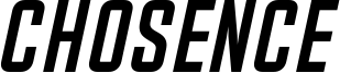 Chosence Bold Italic.otf