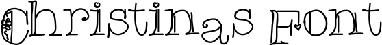 Christinas Font Font