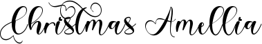 Christmas Amellia Font