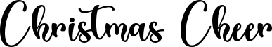 Christmas Cheer Font