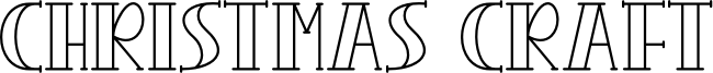 Christmas Craft Font