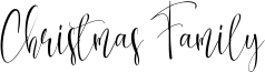 Christmas Family Font