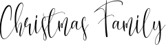 Christmas Family Font