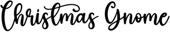 Christmas Gnome Font