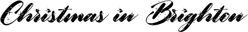 Christmas in Brighton Font