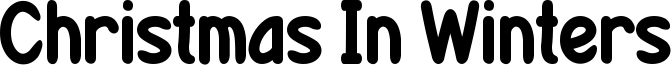 Christmas In Winters Font