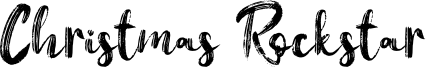 Christmas Rockstar Font