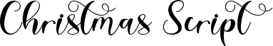 Christmas Script Font