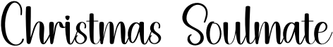 Christmas Soulmate Font