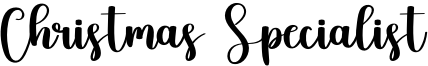 Christmas Specialist Font