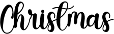 Christmas Font