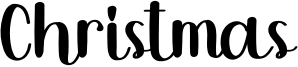 Christmas Font