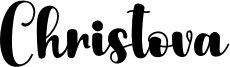 Christova Font