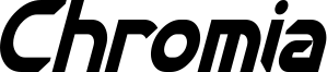 Chromia Condensed Bold Italic.otf