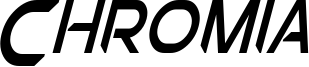 Chromia Supercap Condensed Italic.otf