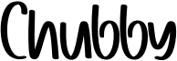 Chubby Font