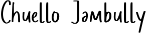 Chuello Jambully Font