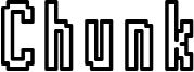 Chunk Font