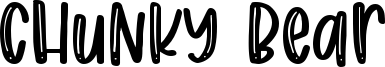Chunky Bear Font