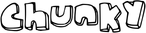 Chunky Font