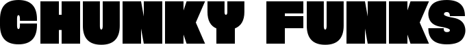 Chunky Funks Font