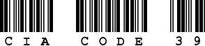 CIA Code 39 Font