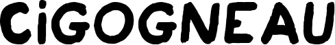 Cigogneau Font