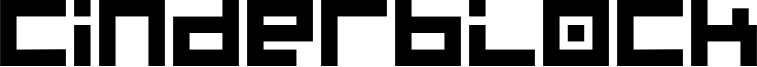 Cinderblock Font