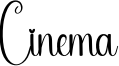 Cinema Font