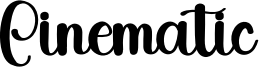 Cinematic Font