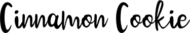 Cinnamon Cookie Font