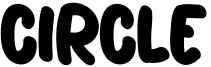 Circle Font