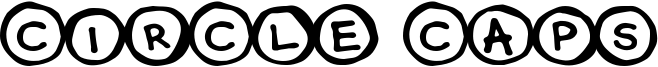 Circle Caps Font