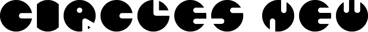 Circles New Font
