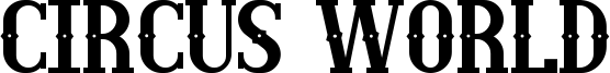 Circus World Font