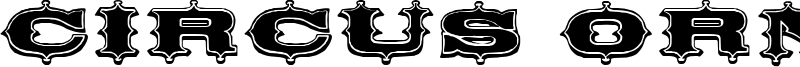 Circus Ornate Font